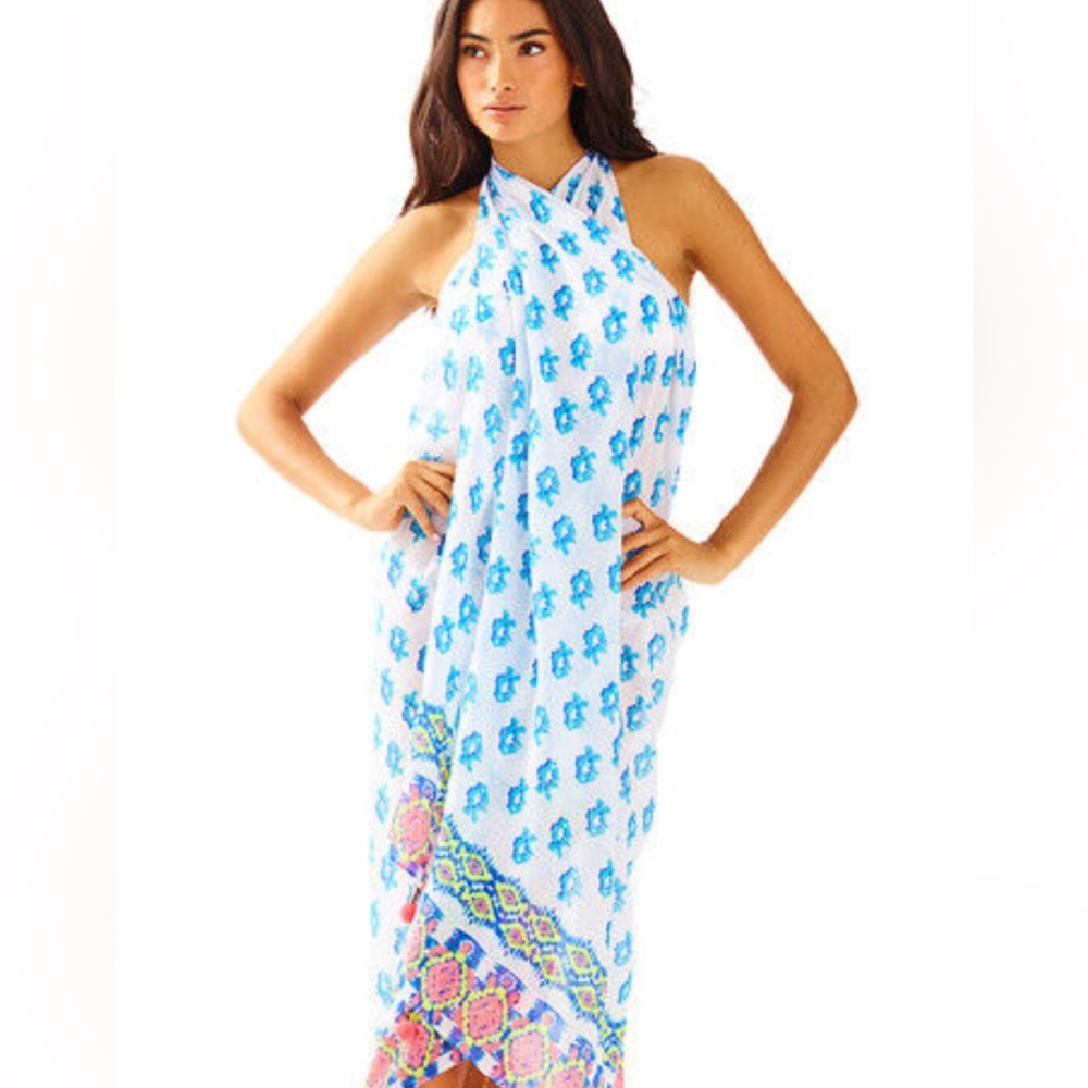 Lilly Pulitzer Vibrant Floral Wrap